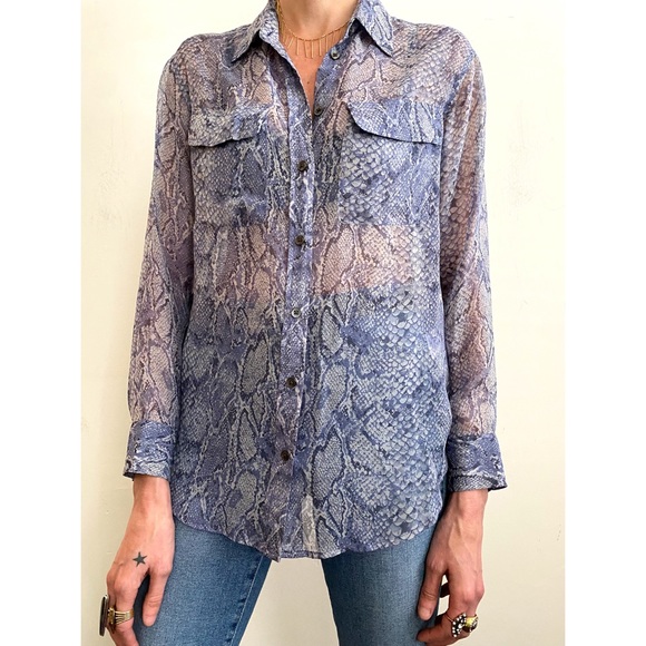 Equipment Silk Blouse xs/s - Picture 2 of 5